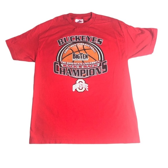 2007 Ohio State Big Ten Champions T-Shirt OSU NCAA Evan Turner - Picture 1 of 3